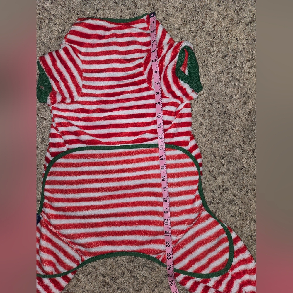 Frisco by Chewy Candy Cane Pet PJs Size XXL - Picture 10 of 13